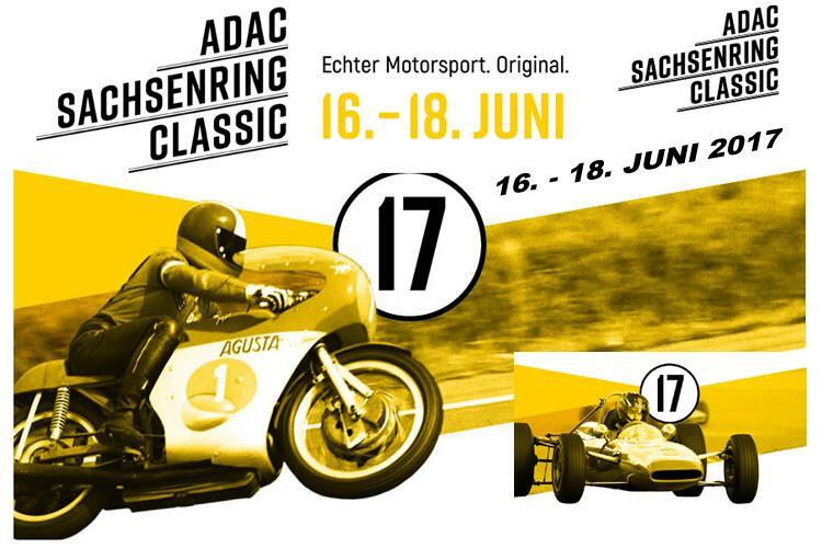 Die ADAC Sachsenring Classic präsentiert sich mit neuem Markendesign