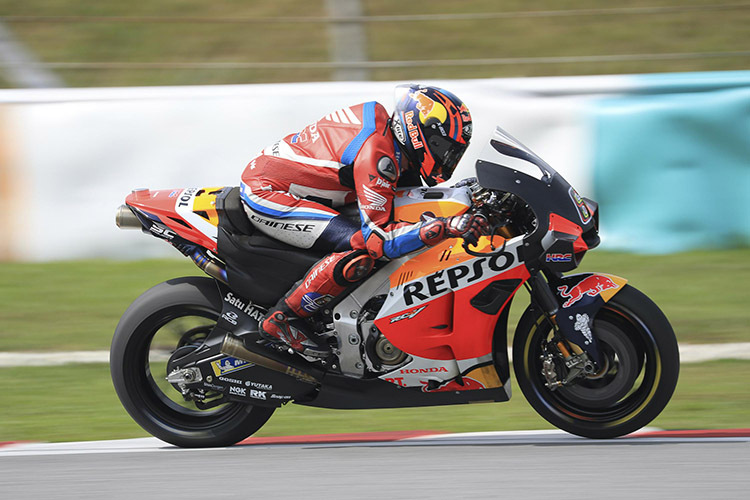 Stefan Bradl beim Sepang-Test im Februar