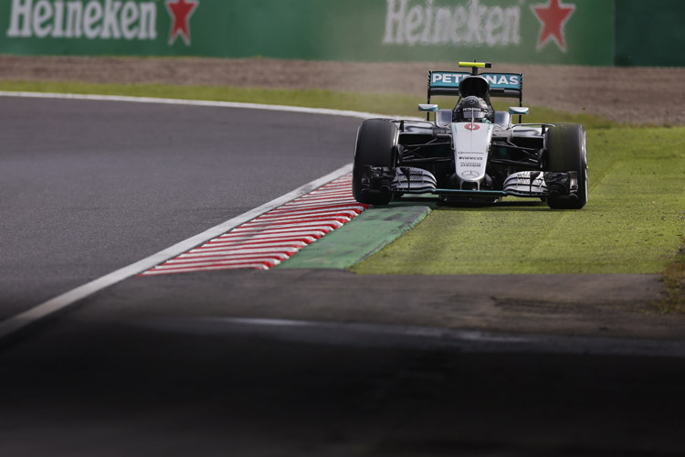 Nico Rosberg sicherte sich die Pole-Position für den Japan-GP