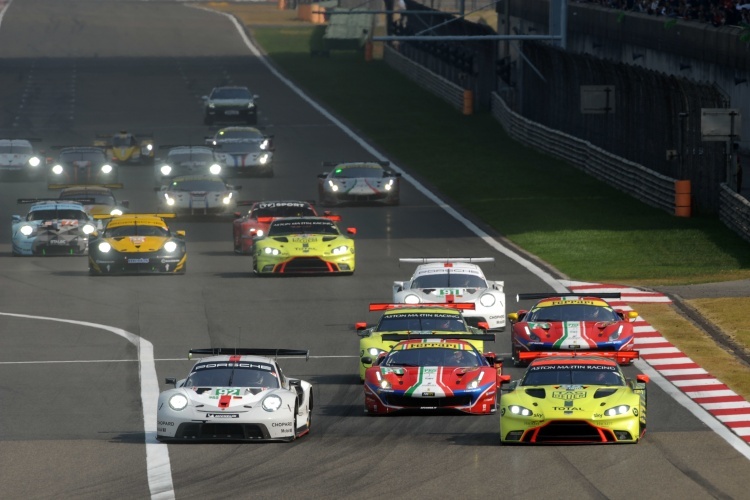 Porsche 911 RSR, Ferrari 488 GTE Evo und Aston Martin Vantage AMR kämpfen in der WEC um die GTE-Krone