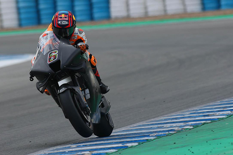 Stefan Bradl beim Jerez-Test am 26./27. Januar