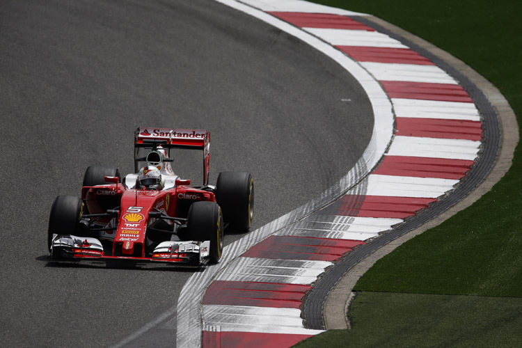 Nun ist es offiziell: Sebastian Vettel ist in China mit einem neuen Motor unterwegs