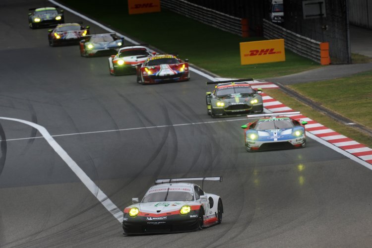 Das GTE-Pro-Feld: Porsche, Ford, Aston Martin und Ferrari