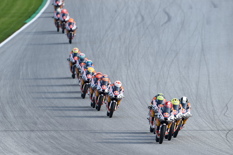 Der MotoGP-Nachwuchs kommt oft aus dem Rookies Cup