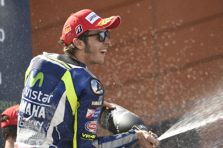Valentino Rossi: Bisher vier Siege in der Saison 2015