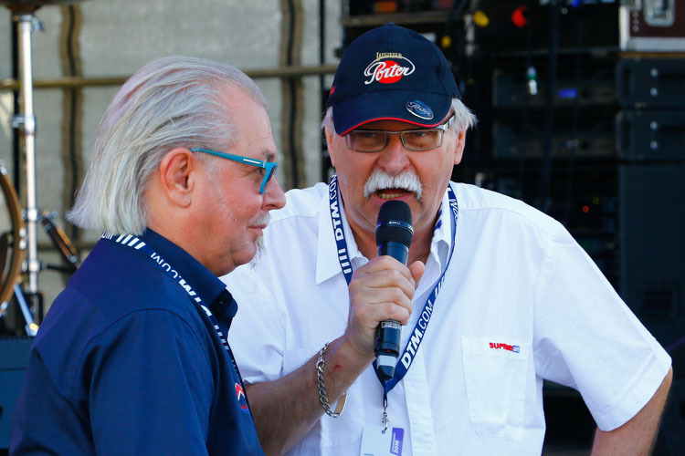 IDM-Speaker Bernd Fulk (rechts) mit Benny Wilbers