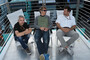 Dirk Raudies, Ron Ringguth und Hannes Orasche