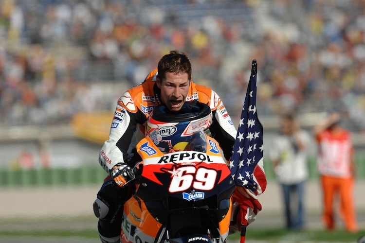 Nicky Hayden sicherte sich 2006 den Titel beim letzten Rennen