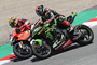 Ein Dauerbrenner: Chaz Davies (li.) gegen Jonathan Rea