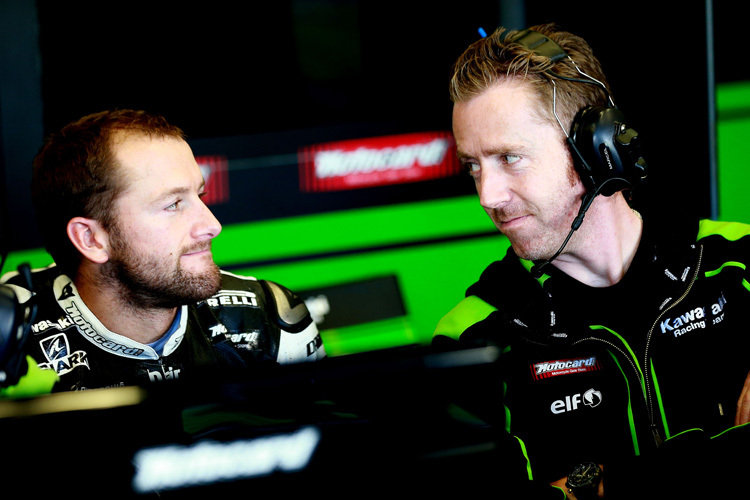 Das Erfolgsgespann Tom Sykes (li.) und Marcel Duinker