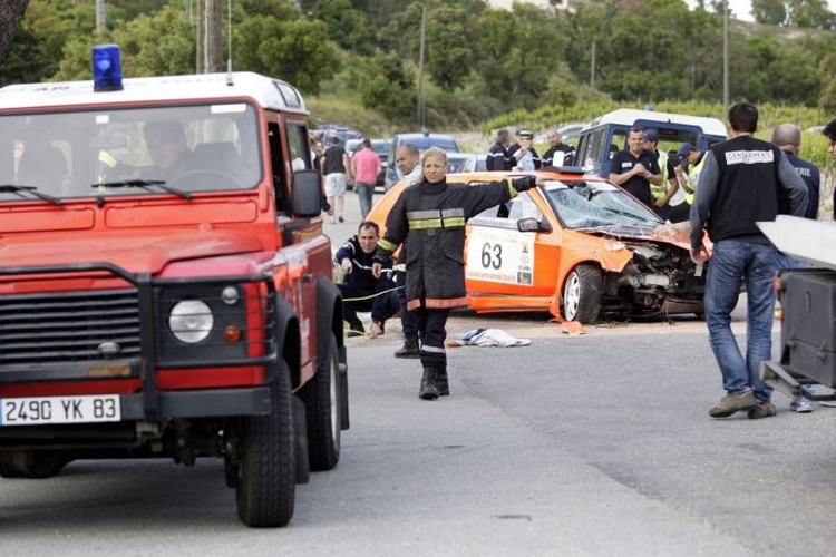 Der Unafllsort bei der «Rallye des Maures»