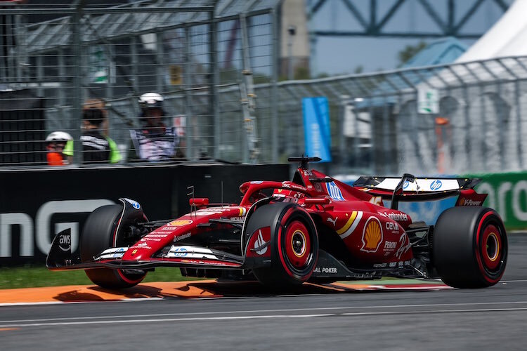 Charles Leclerc in Kanada