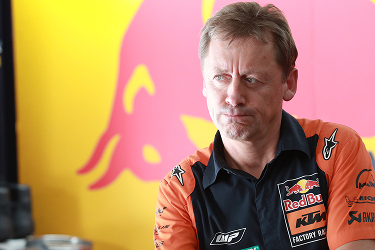 KTM-Teammanager Mike Leitner