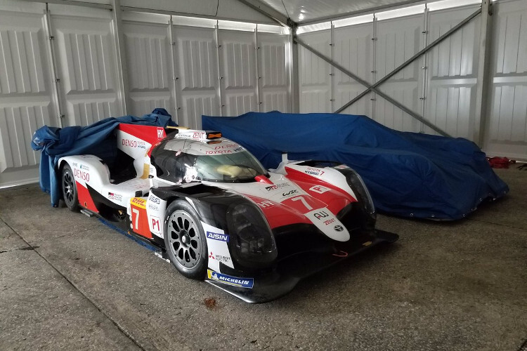 Zwei Toyota TS050 Hybrid wurden im Paddock von Sebring gesichtet