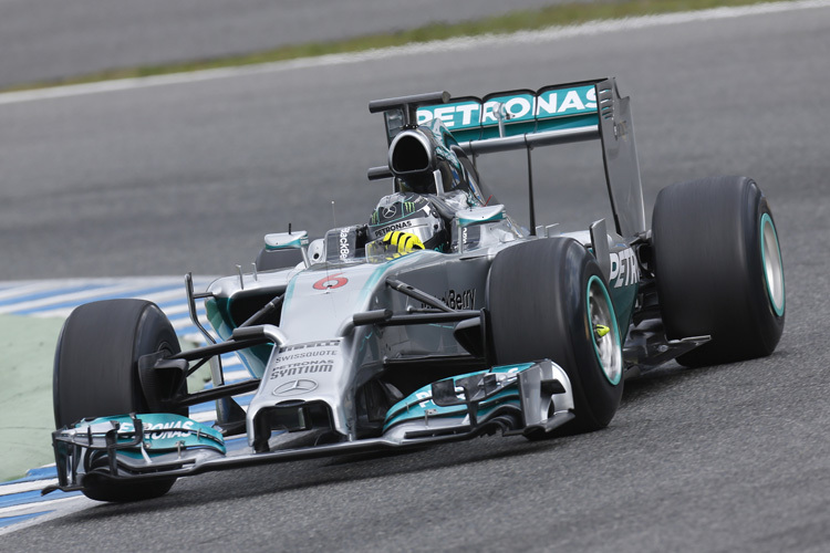 Nico Rosberg im Silberpfeil: Fahren, fahren, fahren, fahren ...