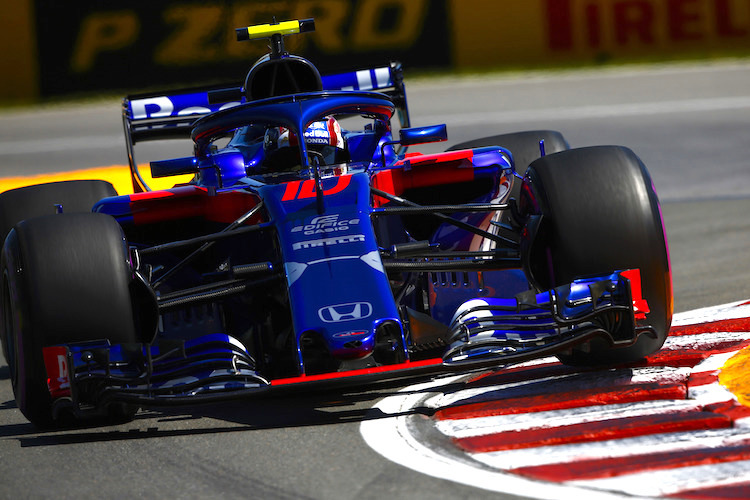 Pierre Gasly im Toro Rosso-Honda