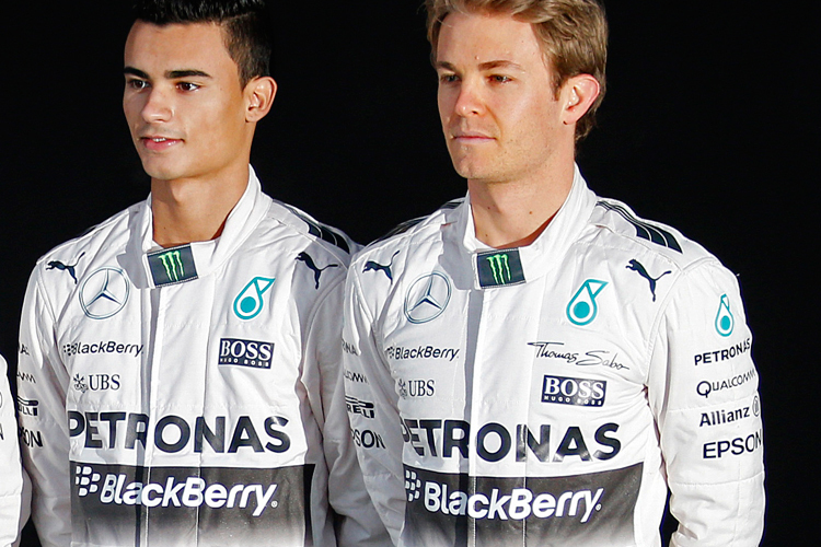 Pascal Wehrlein und Nico Rosberg