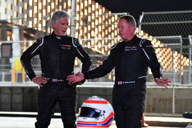Damon Hill & Martin Brundle