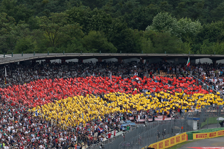 Nicht alle Tribünen waren beim letzten Deutschland-GP in Hockenheim so gut gefüllt