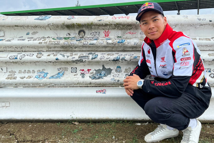 Taka Nakagami schaut in Misano jedes Jahr in Kurve 11 vorbei