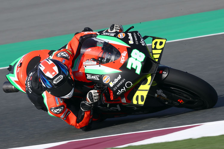 Bradley Smith fuhr am ersten Testtag in Doha hinterher