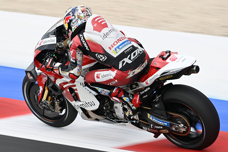 Taka Nakagami: Platz 13 am Freitag