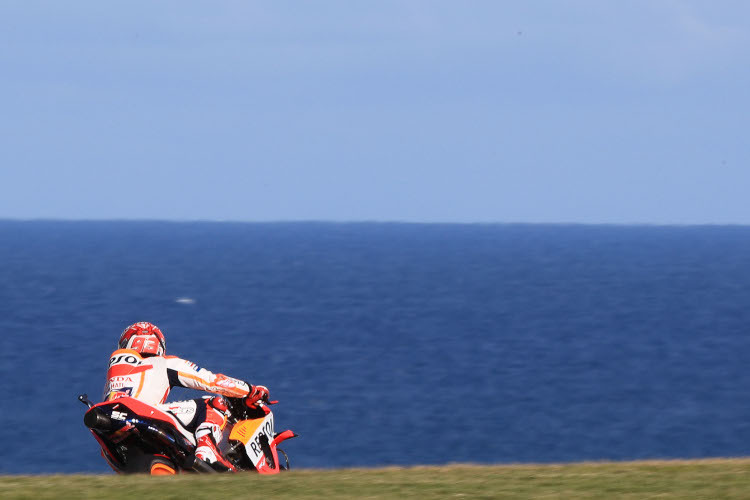 Für Marc Márquez und Co. geht es nach Phillip Island