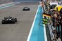 Das Renault-Team bedankte sich bei Nico Hülkenberg