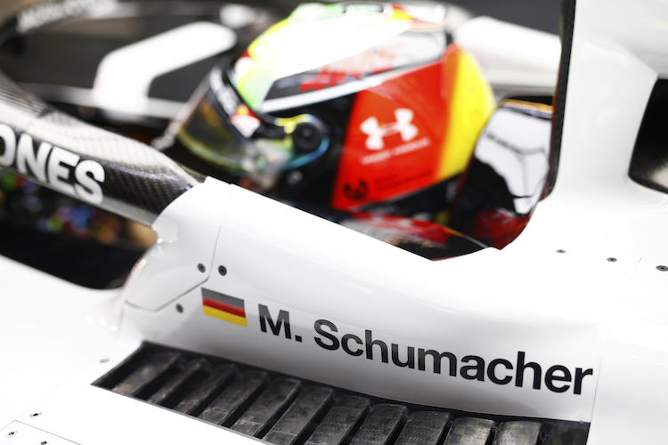 Mick Schumacher im Haas-Renner