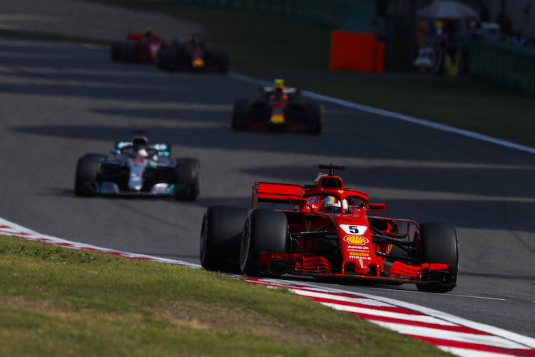 Vettel vor Hamilton in China