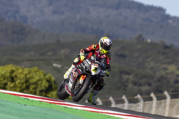 Alvaro Bautista zeigte in Portimao eine starke Performance