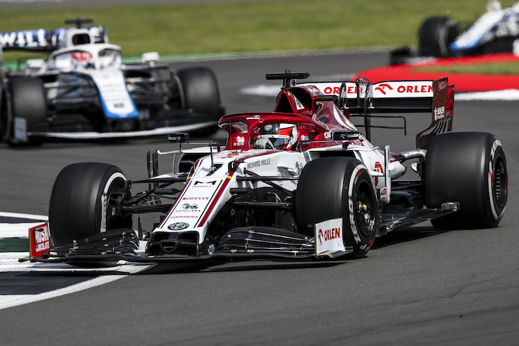 Kimi Räikkönen in Silverstone