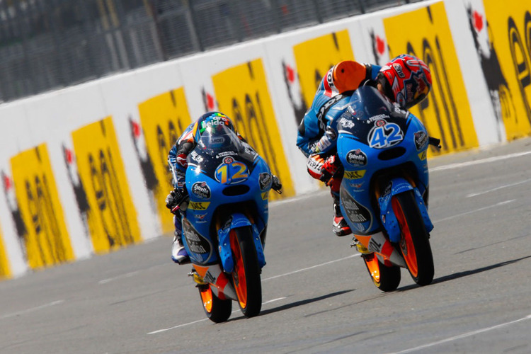 Sachsenring: Alex Rins vor Alex Márquez