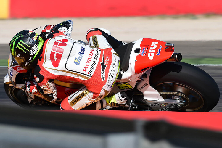 Cal Crutchlow auf der LCR-Honda in Aragón