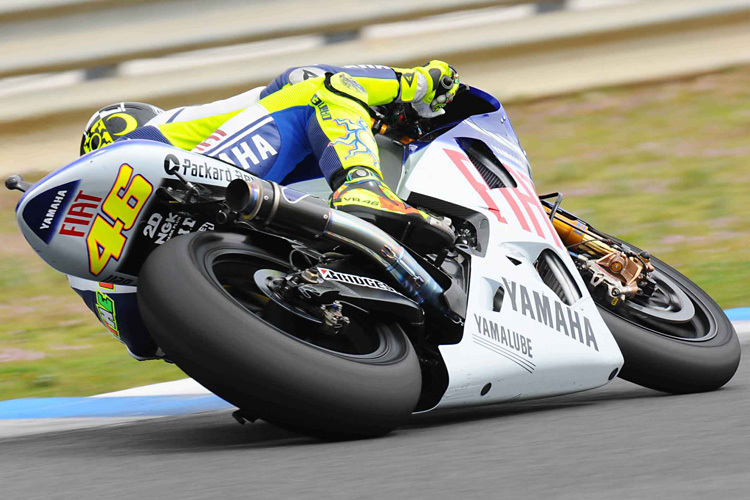 Valentino Rossi in Jerez