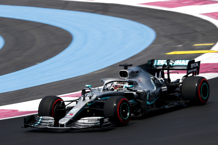 Lewis Hamilton drehte im ersten Training die schnellste Runde