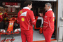 Mattia Binotto und Maurizio Arrivabene