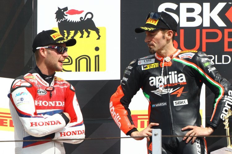 2012 waren Jonathan Rea und Max Biaggi Gegner. Heute sind beide sechsfache Weltmeister