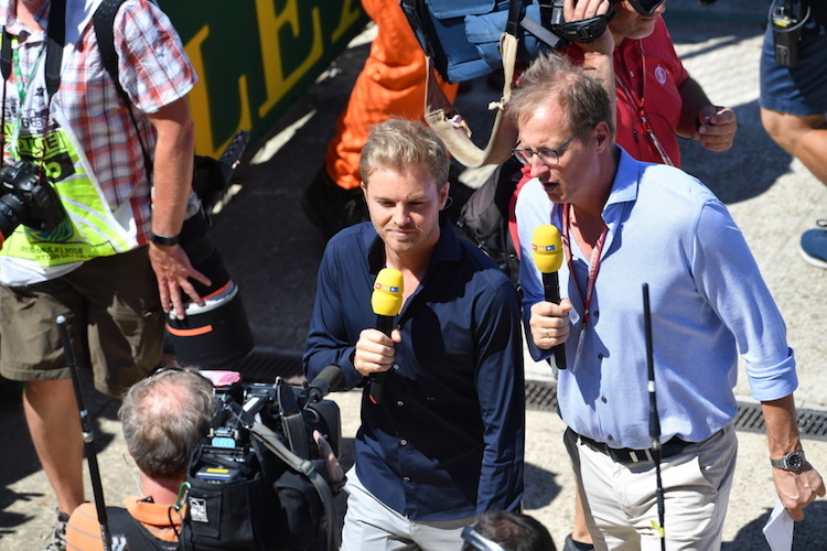 Nico Rosberg als RTL-Experte