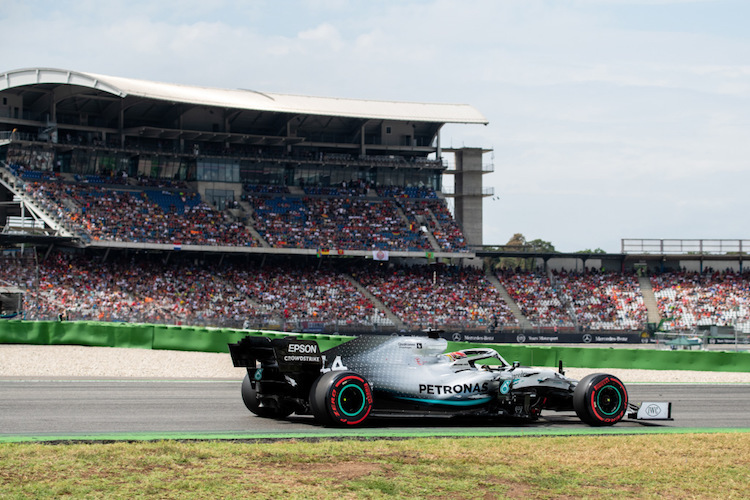 Lewis Hamilton sicherte sich auf dem Hockenheimring die Pole