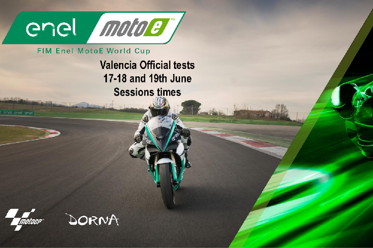 Die Dorna lädt ein zum MotoE-Test in Valencia