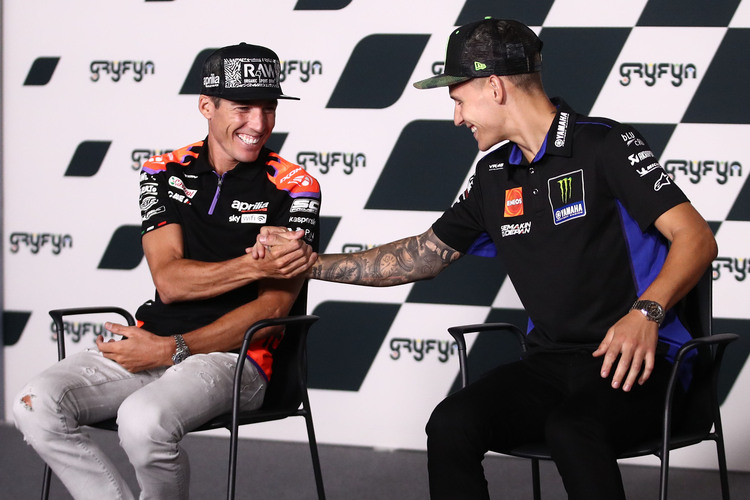 Aleix Espargaró und Fabio Quartararo