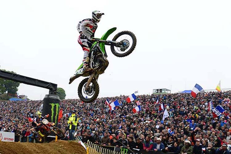 Gautier Paulin besiegte in Ernée Weltmeister Antonio Cairoli (hi.)