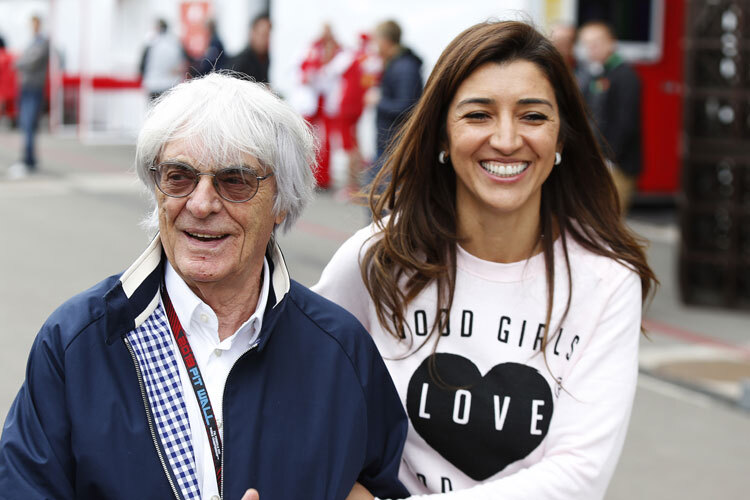 Bernie Ecclestone könnte bald viel Zeit für seine Frau Fabiana haben