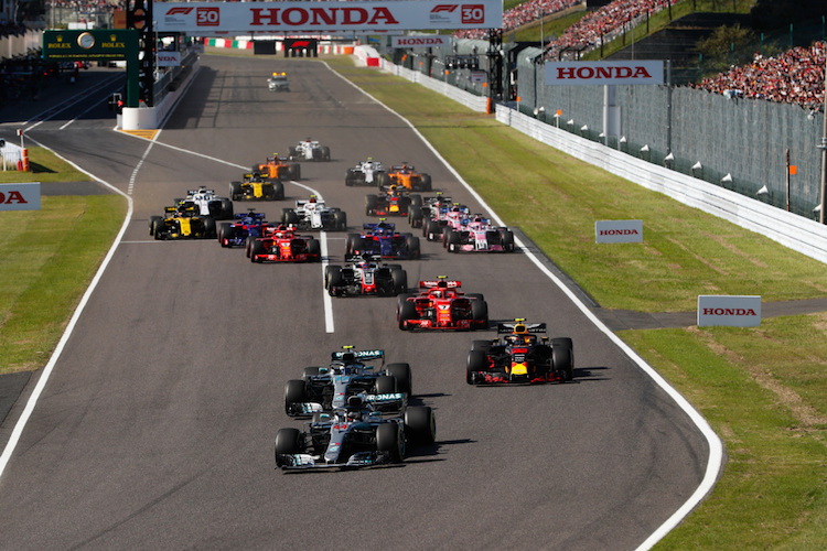 Lewis Hamilton siegt in Suzuka