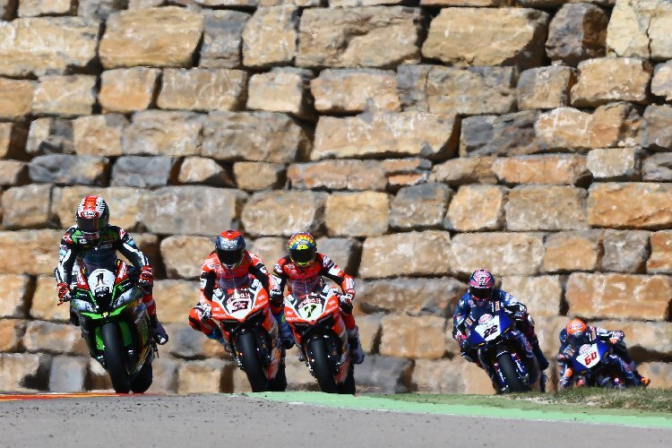 In Aragon werden 21 Superbike-Piloten antreten