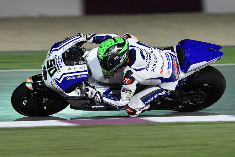 Eugene Laverty im freien Traning auf dem Losail Circuit