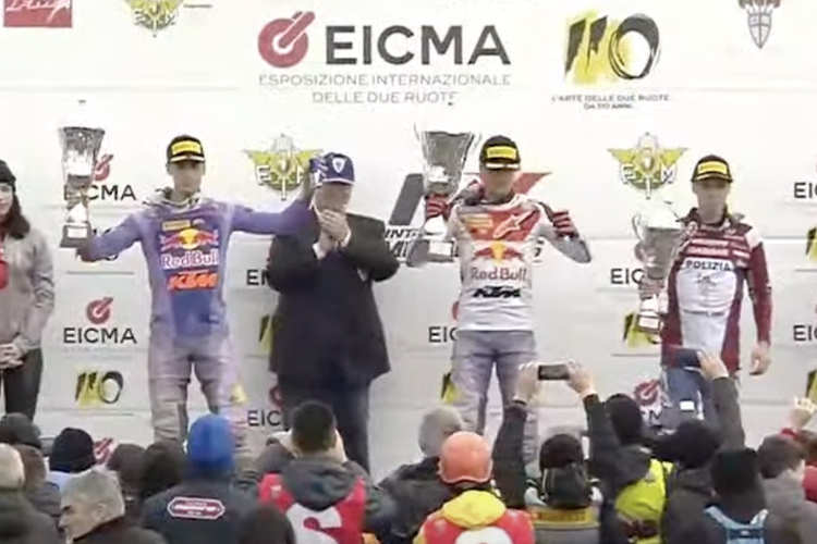 Liam Everts gewann in Mantova die MX2-Klasse