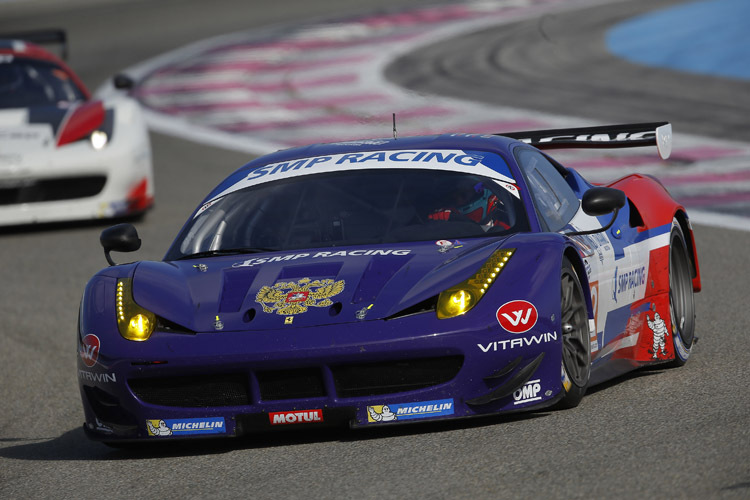SMP setzt auch eine Reihe von GTE und GT3-Ferrari ein