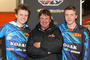 Familie Ekerold 2012: Stefan, Jon und Bernhard (v.l.)